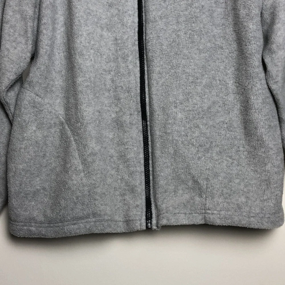 Olympics Jacket Mens Large 2008 Beijing Olympics Team USA Fleece Full Zip Gray